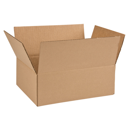 Boîte en carton ondul&eacute;, 12" lo x 10" la x 4" h Helyx Safety & Industrial Supplies