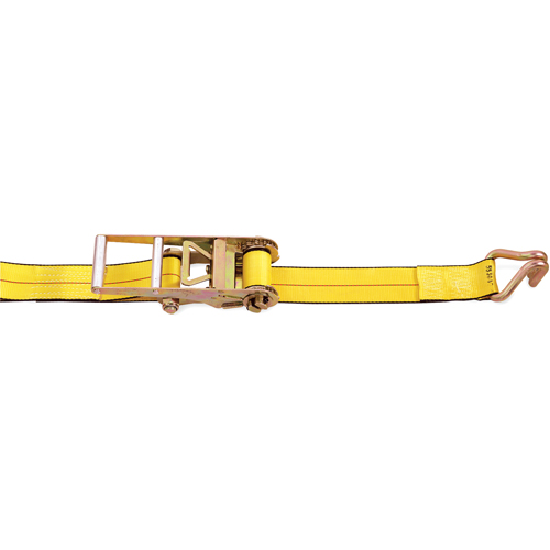 Ratchet Straps, Wire Hook, 3" W x 30' L, 5400 lbs. (2450 kg) Working Load Limit Helyx Safety & Industrial Supplies