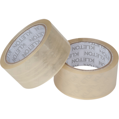 Box Sealing Tape, Acrylic Adhesive, 1.6 mils, 72 mm (3") x 66 m (216') Helyx Safety & Industrial Supplies