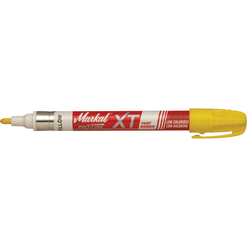 Pro-Line&reg; XT Paint Marker, Liquid, Yellow Helyx Safety & Industrial Supplies