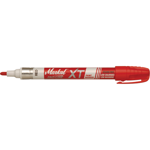 Pro-Line&reg; XT Paint Marker, Liquid, Red Helyx Safety & Industrial Supplies