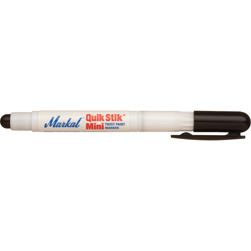 Quik Stik&reg; Mini Paint Marker, Solid Stick, Black Helyx Safety & Industrial Supplies