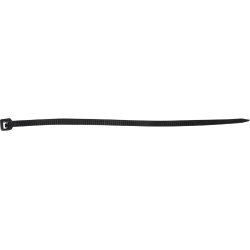 Attaches de c&acirc;bles, Longueur 4", R&eacute;sistance &agrave; la traction 18 lb, Noir Helyx Safety & Industrial Supplies