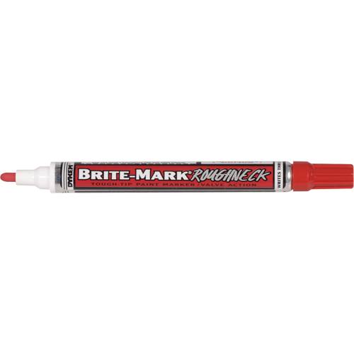 Brite-Mark&reg; RoughNeck Marker, Liquid, Red Helyx Safety & Industrial Supplies