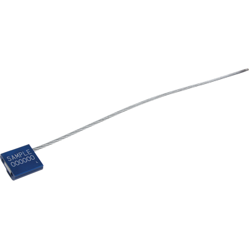 Scell&eacute;s haute s&eacute;curit&eacute; FlexiGrip, 12", M&eacute;tal, Scell&eacute; &agrave; c&acirc;ble Helyx Safety & Industrial Supplies