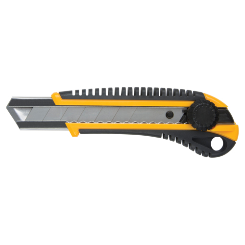 Couteau ATK800, 25 mm, Acier au carbone, Robuste, Prise en Caoutchouc Helyx Safety & Industrial Supplies