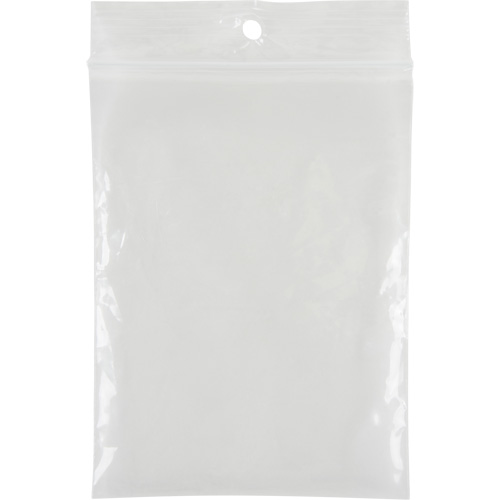 Poly Bags, Reclosable, 4" x 3", 4 mils Helyx Safety & Industrial Supplies