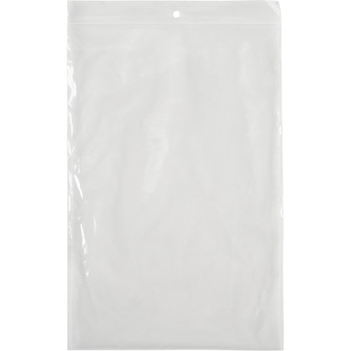 Sacs en poly, Refermable, 9" x 6", 4 mils Helyx Safety & Industrial Supplies