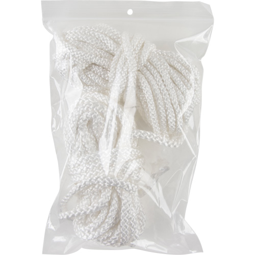 Sacs en poly, Refermable, 9" x 6", 4 mils Helyx Safety & Industrial Supplies