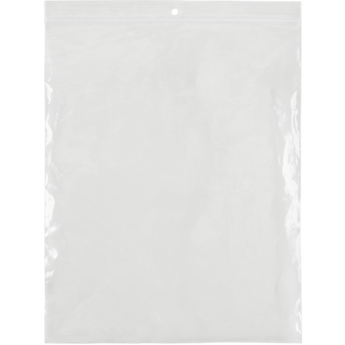 Sacs en poly, Refermable, 10" x 8", 4 mils Helyx Safety & Industrial Supplies