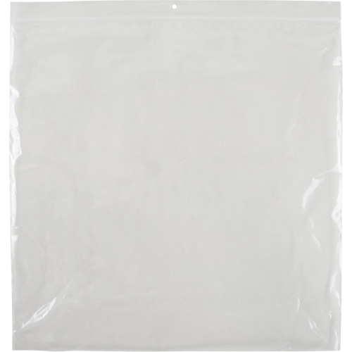 Sacs en poly, Refermable, 12" x 12", 2 mils Helyx Safety & Industrial Supplies