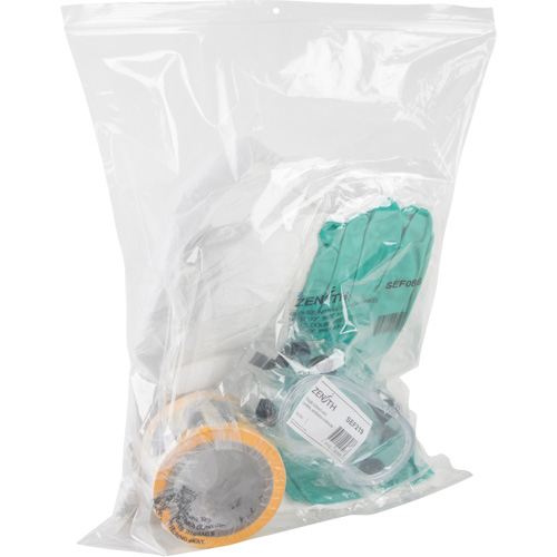 Poly Bags, Reclosable, 15" x 12", 4 mils Helyx Safety & Industrial Supplies