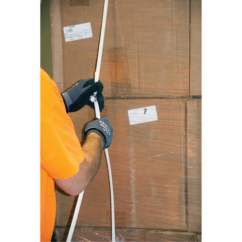 Strapping, Polypropylene, 3/8" W x 12900' L, White, Machine Grade Helyx Safety & Industrial Supplies