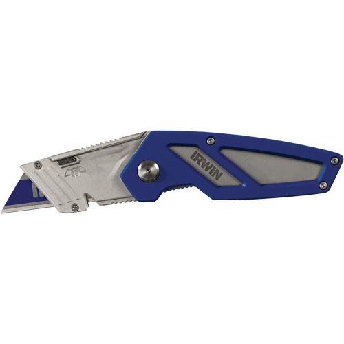 FK 100 Folding Utility Knife, 22 mm Blade, Metal Handle Helyx Safety & Industrial Supplies