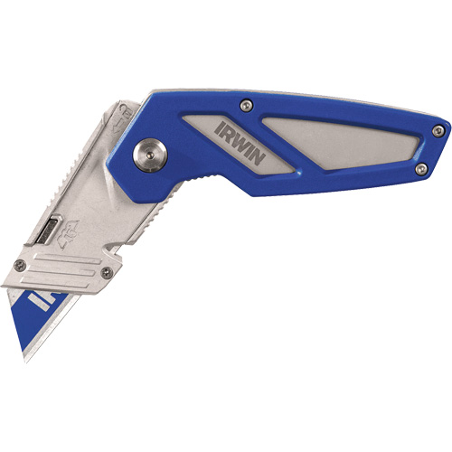 FK 100 Folding Utility Knife, 22 mm Blade, Metal Handle Helyx Safety & Industrial Supplies
