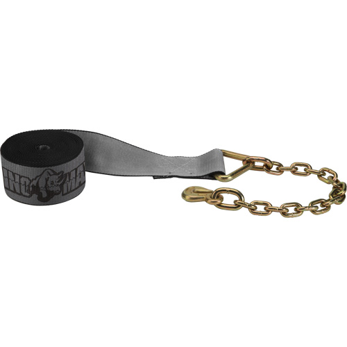 Winch Strap with Chain Anchor Helyx Safety & Industrial Supplies