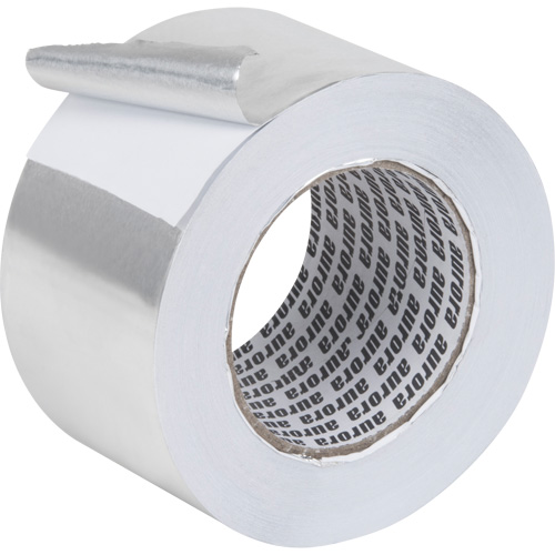 Ruban en aluminium, &eacute;paisseur 2 mils, 72 mm (3") x 55 m (180') Helyx Safety & Industrial Supplies