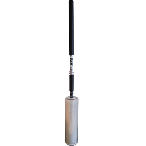 Long Handle Stretch Wrap Dispenser, Fits Rolls 12"-18" Helyx Safety & Industrial Supplies