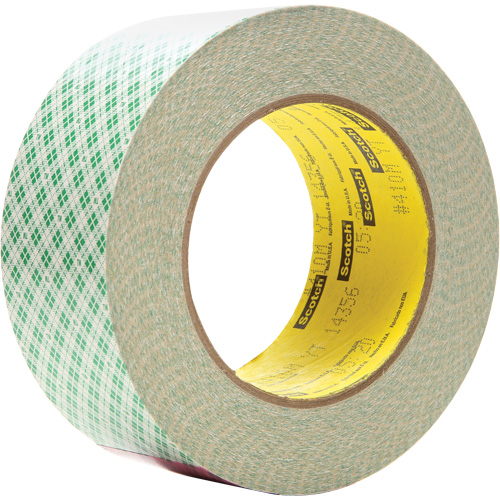 410M Double Coated Paper Tape, 50 mm (2") x 32.92 m (108'), Beige Helyx Safety & Industrial Supplies