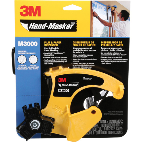 Hand Masker Dispenser, Heavy Duty, Fits Tape Width Of 51 mm (2") Helyx Safety & Industrial Supplies
