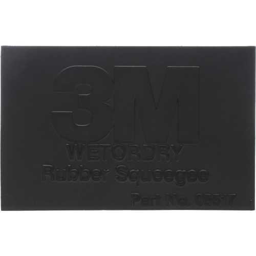Wetordry Rubber Squeegee, 4-1/4" L x 2-3/4" W Helyx Safety & Industrial Supplies