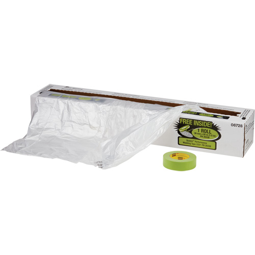 Trousse de pellicule de protection contre les surpulv&eacute;risations et ruban, 400' lo x 16' la, Plastique Helyx Safety & Industrial Supplies