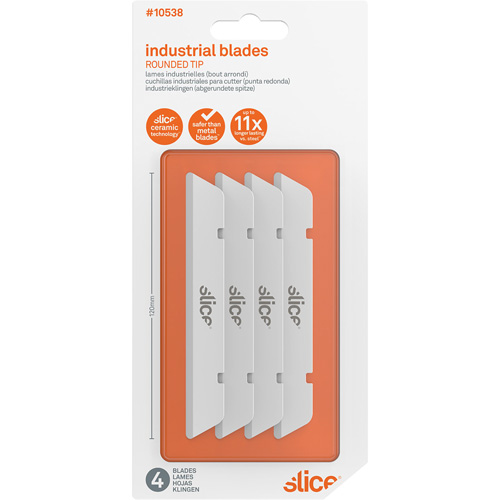 Slice Rounded Tip Finger-Friendly Replacement Blade, Single Style Helyx Safety & Industrial Supplies