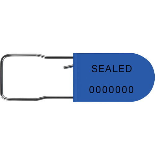 UniPad S Security Seals, 1-1/2", Metal/Plastic, Padlock Helyx Safety & Industrial Supplies