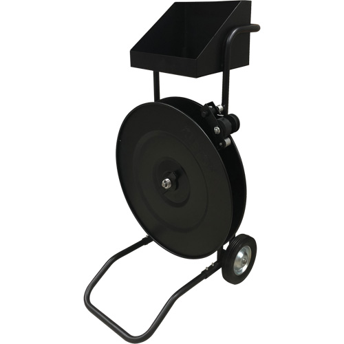 Strapping Dispenser, Polyester/Steel/Polypropylene Straps, 16"/8" Core Dia., 3"/8"/6" Roll Width Helyx Safety & Industrial Supplies