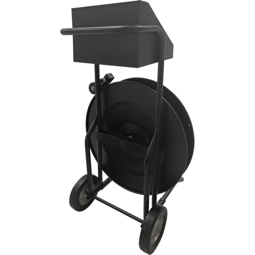 Strapping Dispenser, Polyester/Steel/Polypropylene Straps, 16"/8" Core Dia., 3"/8"/6" Roll Width Helyx Safety & Industrial Supplies