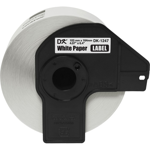 Large Die-Cut Shipping Labels, 4" W x 6-2/5" L, White Helyx Safety & Industrial Supplies
