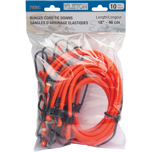Sangles d'arrimage &eacute;lastiques, 18" Helyx Safety & Industrial Supplies
