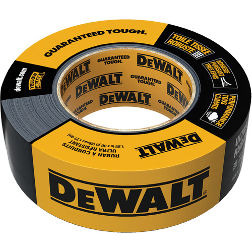 Ultra-Tough Duct Tape, Black, 48 mm (2") x 27.4 m (90') Helyx Safety & Industrial Supplies