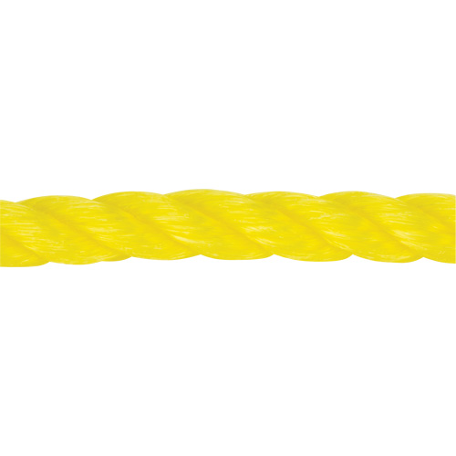 1/2" Braided Yellow Rope, Polypropylene, 335' Helyx Safety & Industrial Supplies