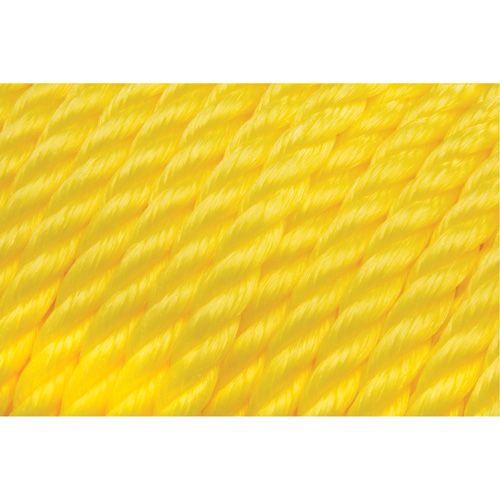 1/2" Braided Yellow Rope, Polypropylene, 335' Helyx Safety & Industrial Supplies
