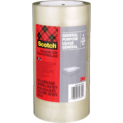 Scotch&reg; Shipping Packaging Tape 175G, 48 mm (2") x 50 m (164') Helyx Safety & Industrial Supplies