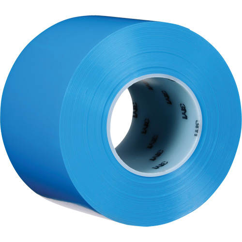Ruban de marquage de planchers durable 971, 4" x 108', Vinyle, Bleu Helyx Safety & Industrial Supplies