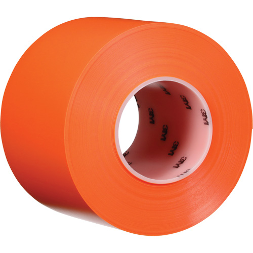 Ruban de marquage de planchers durable 971, 4" x 108', Vinyle, Orange Helyx Safety & Industrial Supplies