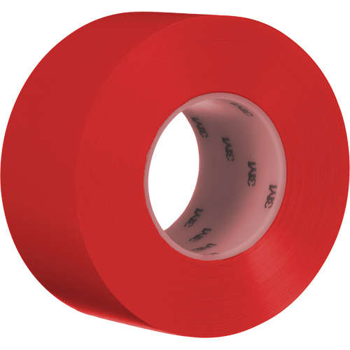 Durable Floor Marking Tape 971, 3" x 108', Vinyl, Red Helyx Safety & Industrial Supplies