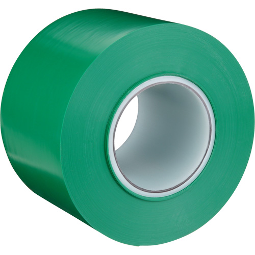 Ruban de marquage de planchers durable 971, 4" x 108', Vinyle, Vert Helyx Safety & Industrial Supplies