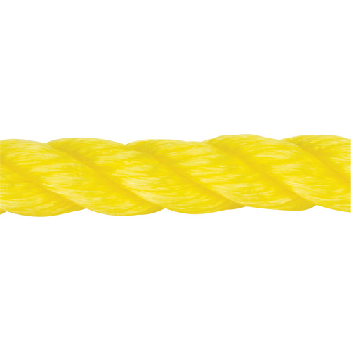 Braided Yellow Rope, Polypropylene, 144' Helyx Safety & Industrial Supplies