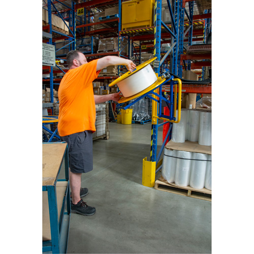Strapping Dispenser, Polyester/Steel/Polypropylene Straps, 16"/8" Core Dia., 3"/8"/6" Roll Width Helyx Safety & Industrial Supplies
