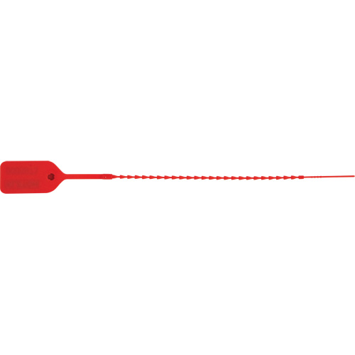 Scell&eacute; de s&eacute;curit&eacute; standard, 9", Plastique, Pousser et tirer Helyx Safety & Industrial Supplies