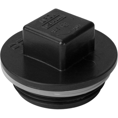 Bouchon filet&eacute;, Regard de nettoyage, 1-1/4" dia., Plastique Helyx Safety & Industrial Supplies