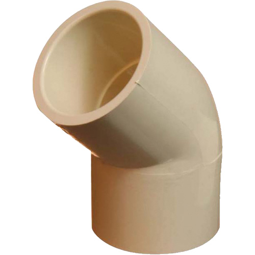 Raccord coude 45° Flowguard Gold, Standard, PVC-C, 1/2" Helyx Safety & Industrial Supplies