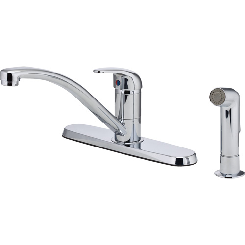 Robinet de cuisine avec pulv&eacute;risateur s&eacute;rie Pfirst Helyx Safety & Industrial Supplies