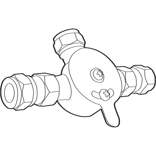 Commercial Mixing Valve with Check Valves Helyx Safety & Industrial Supplies