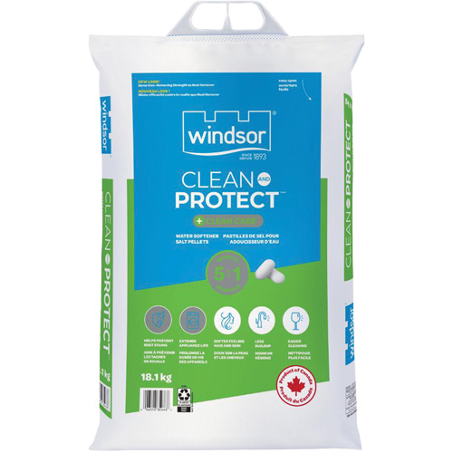 Rust Remover Water Softener Salt Pellets, 40 lbs. (18.1 kg), Bag Helyx Safety & Industrial Supplies