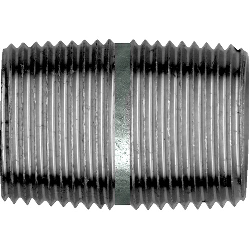 Close Pipe Nipple, Galvanized, 1", NPT x NPT Helyx Safety & Industrial Supplies
