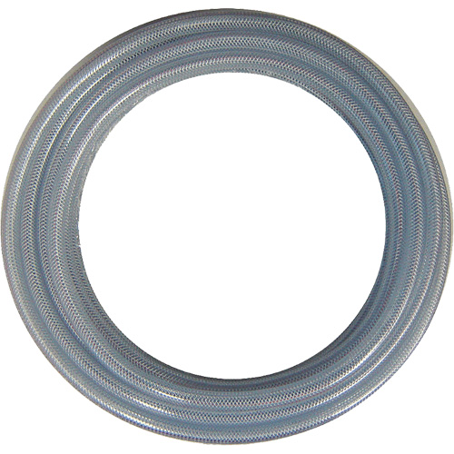 Braided Tube, 1.312" OD x 100' L, PVC, Clear Helyx Safety & Industrial Supplies